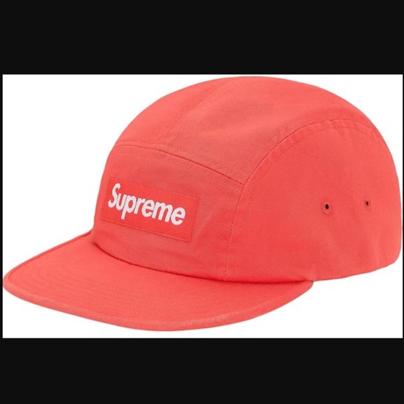 Supreme Washed Chino Twill Camp Cap - Accessories